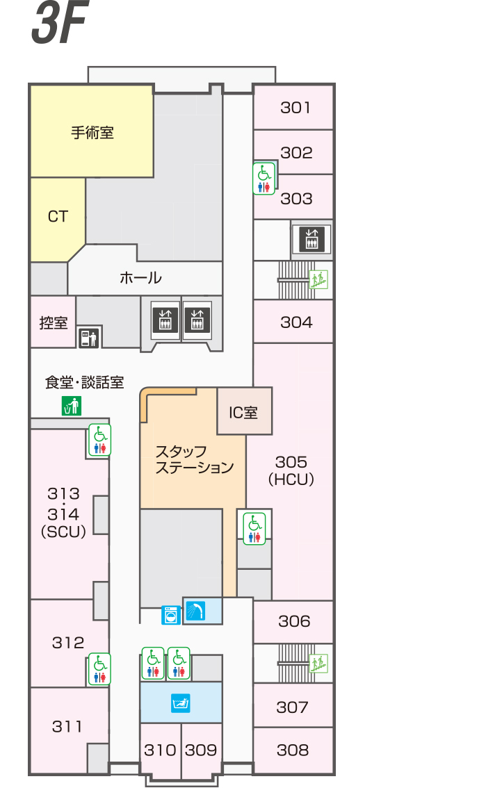 3階フロア図